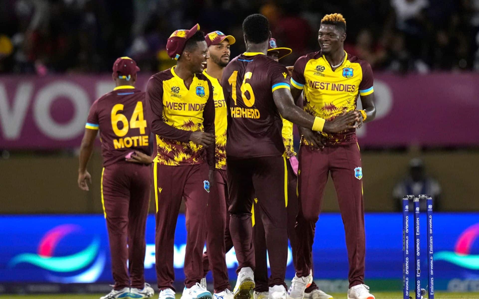 West Indies Thrashes Uganda By Massive 134-Run Victory; Breaks Several Records, Check List